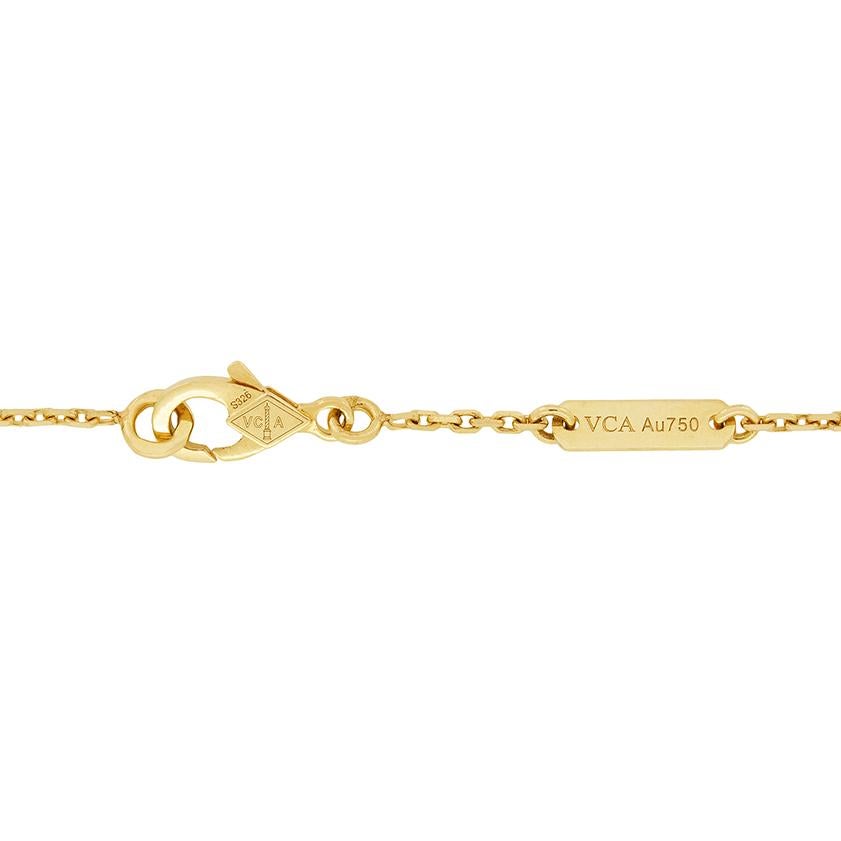Taglio brillante Ciondolo con diamante Van Cleef & Arpels Frivole in vendita