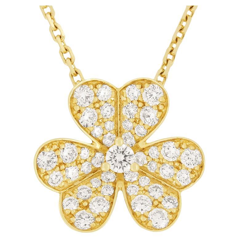 Van Cleef & Arpels Frivole Diamond Pendant