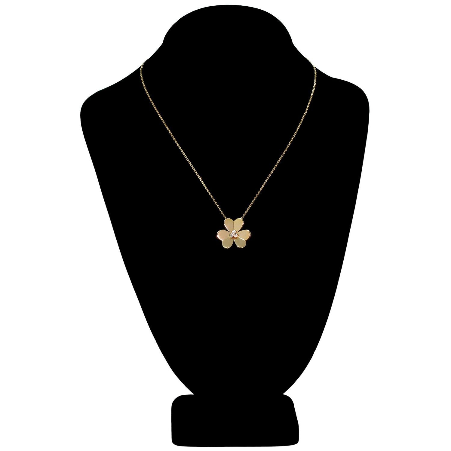van cleef frivole necklace