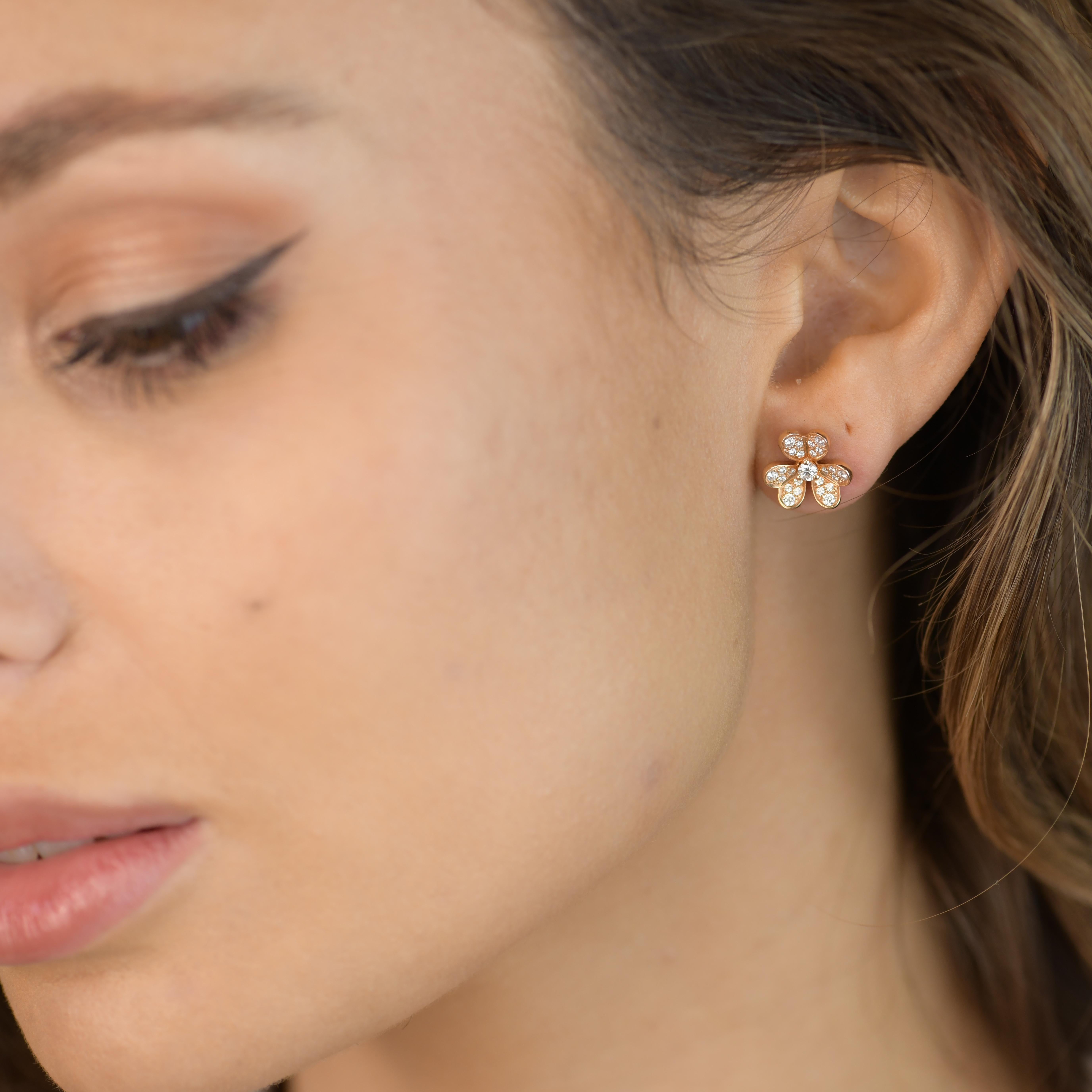 boucles d'oreille van cleef