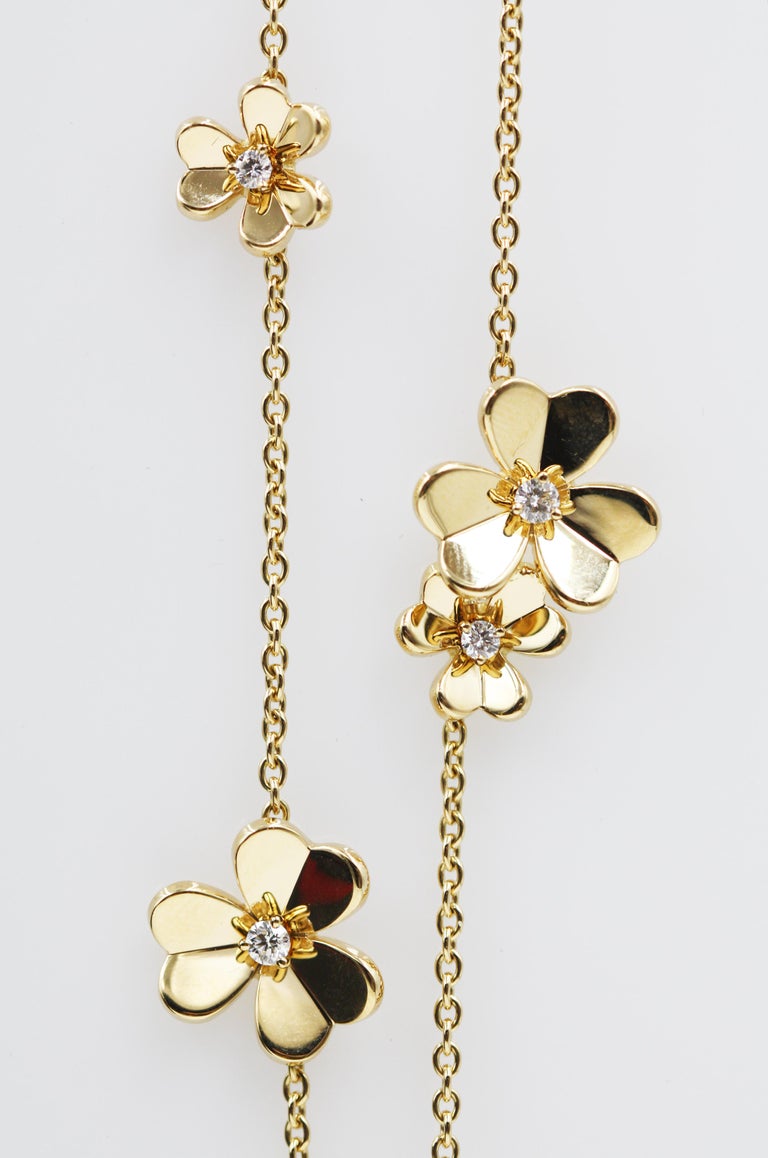 Van cleef and arpels frivole necklace Clearance