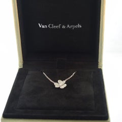 Van Cleef & Arpels Frivole Pendant, Mini Model White Gold, Diamond