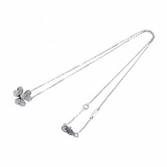 Van Cleef & Arpels Frivole Pendant Necklace in 18K White Gold