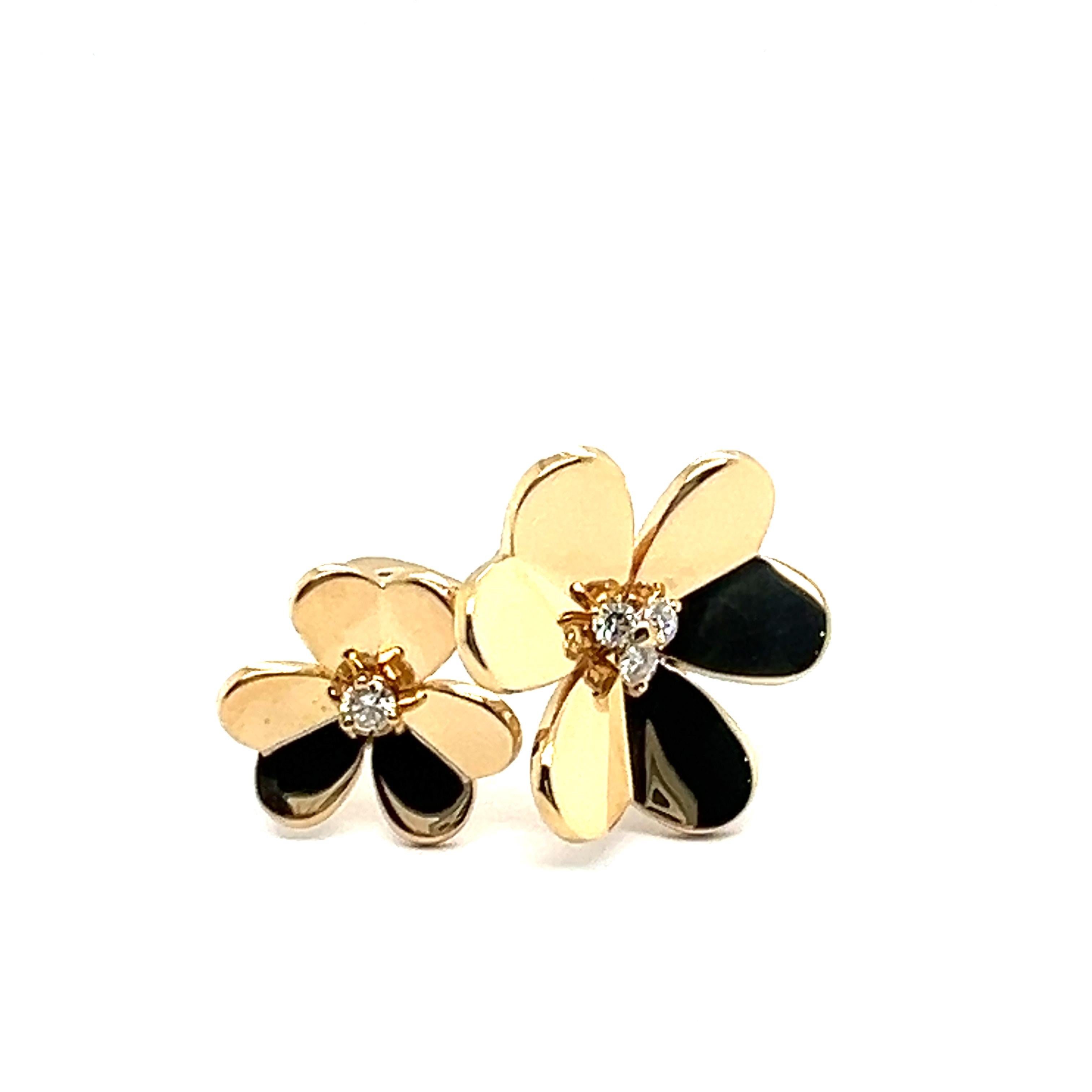 Van Cleef & Arpels Frivole Ring in 18 Karat Yellow Gold with Diamonds 8