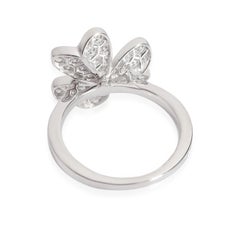 Van Cleef & Arpels Frivole Ring in 18k White Gold 0.8 CTW