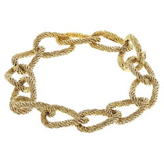Vintage Van Cleef & Arpels George L’Enfant Gold Bracelet, 18k