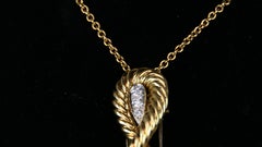 Van Cleef & Arpels Gold and Diamond Cross