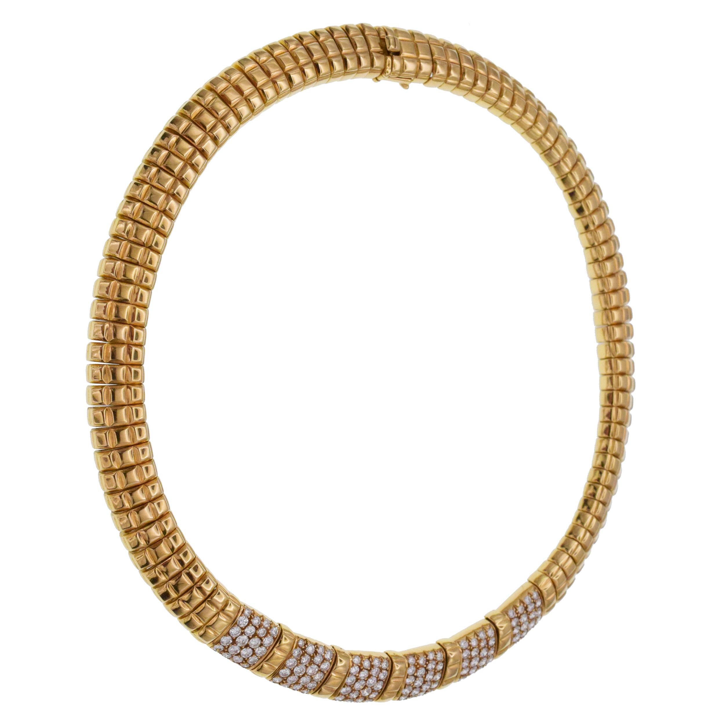 Collana in oro e diamanti Van Cleef & Arpels. in vendita 5