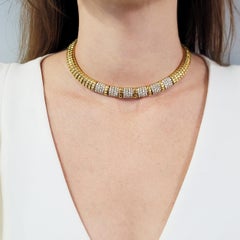 Van Cleef & Arpels Gold and Diamond Necklace.