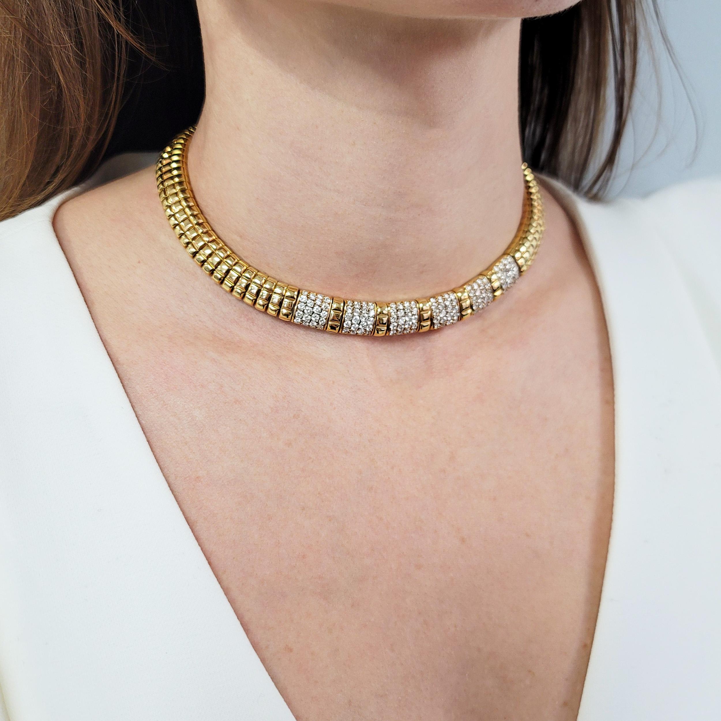 Collana in oro e diamanti Van Cleef & Arpels. in vendita 1