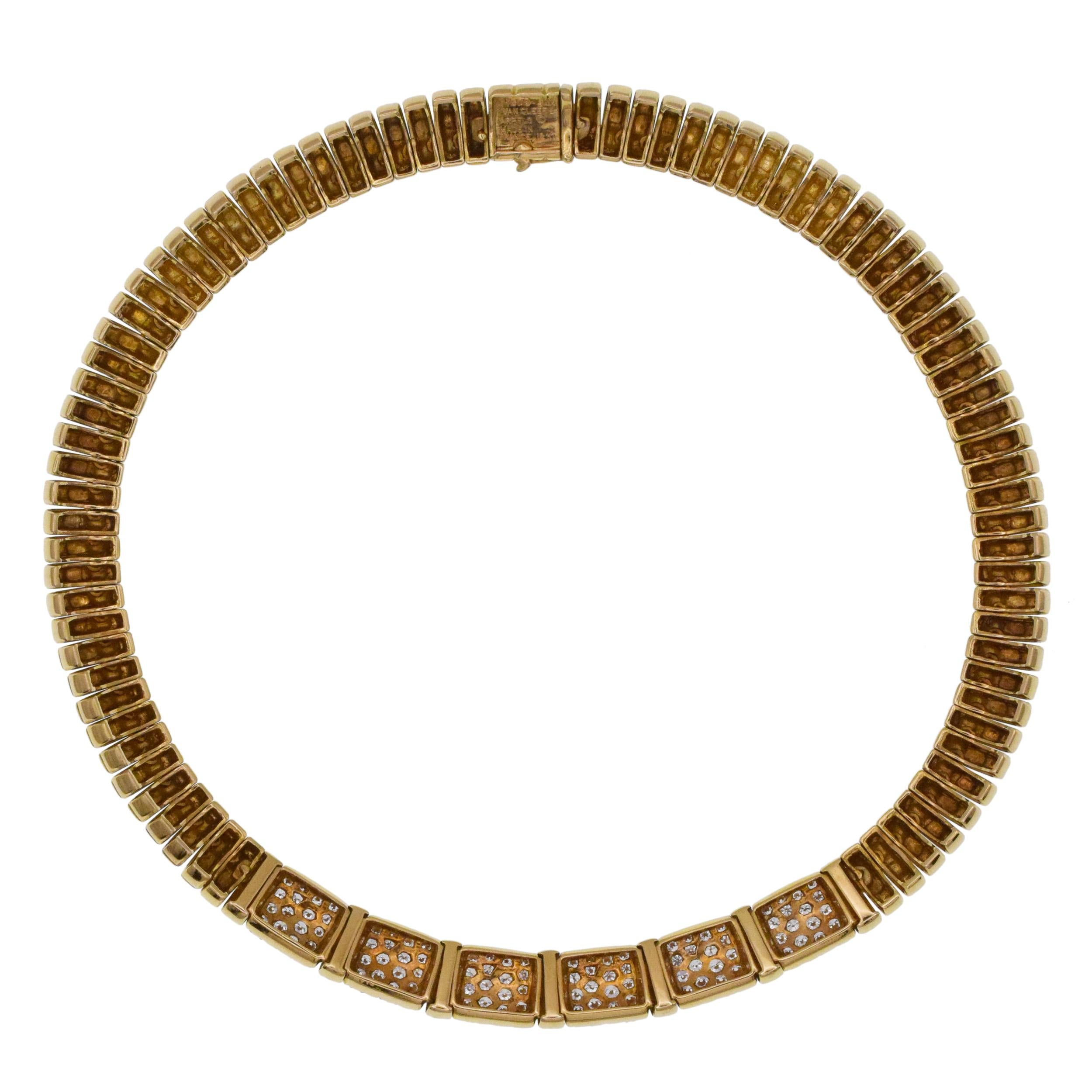 Collana in oro e diamanti Van Cleef & Arpels. in vendita 3