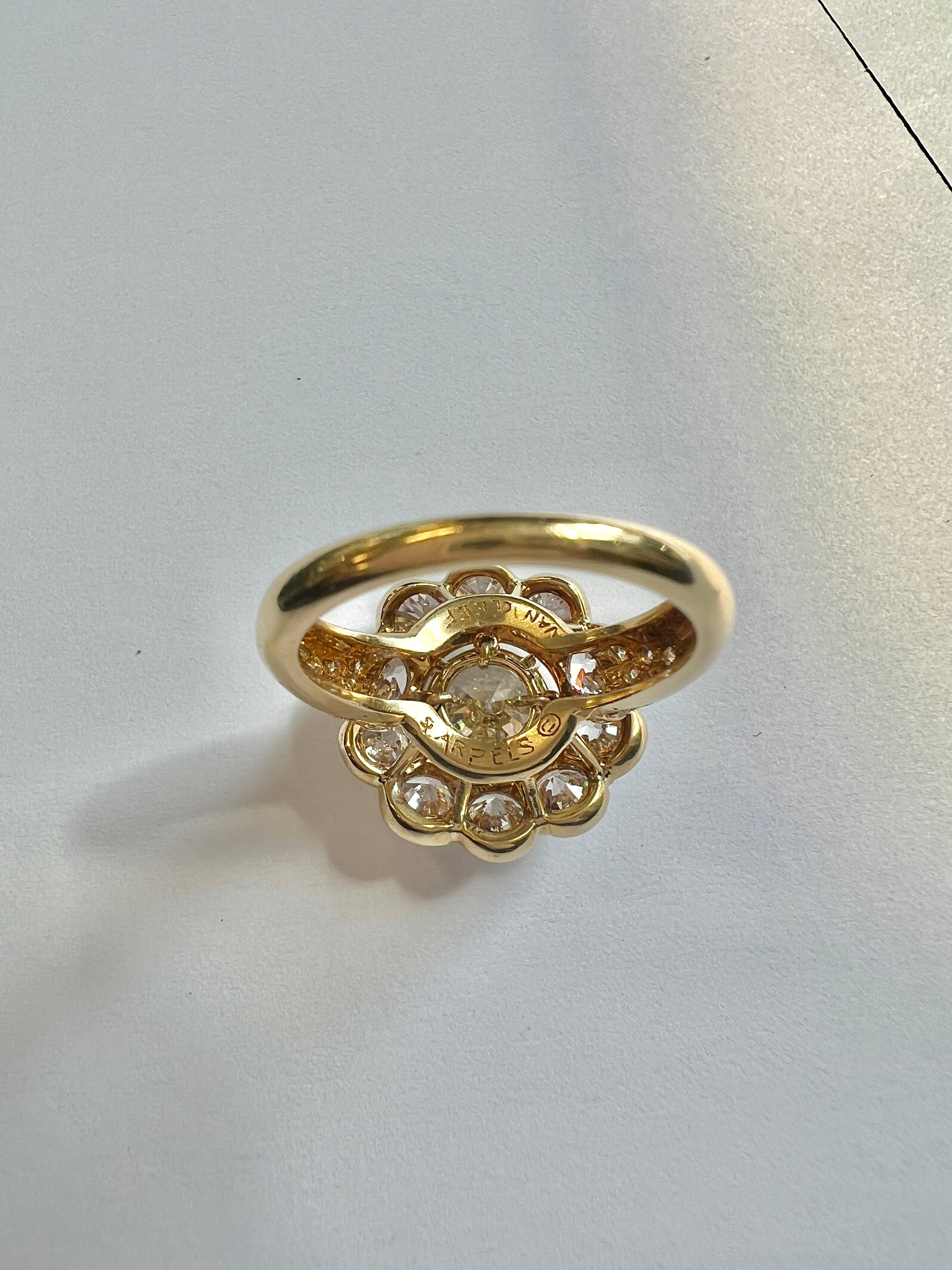 Van Cleef & Arpels Gold and Diamond ring en venta 1