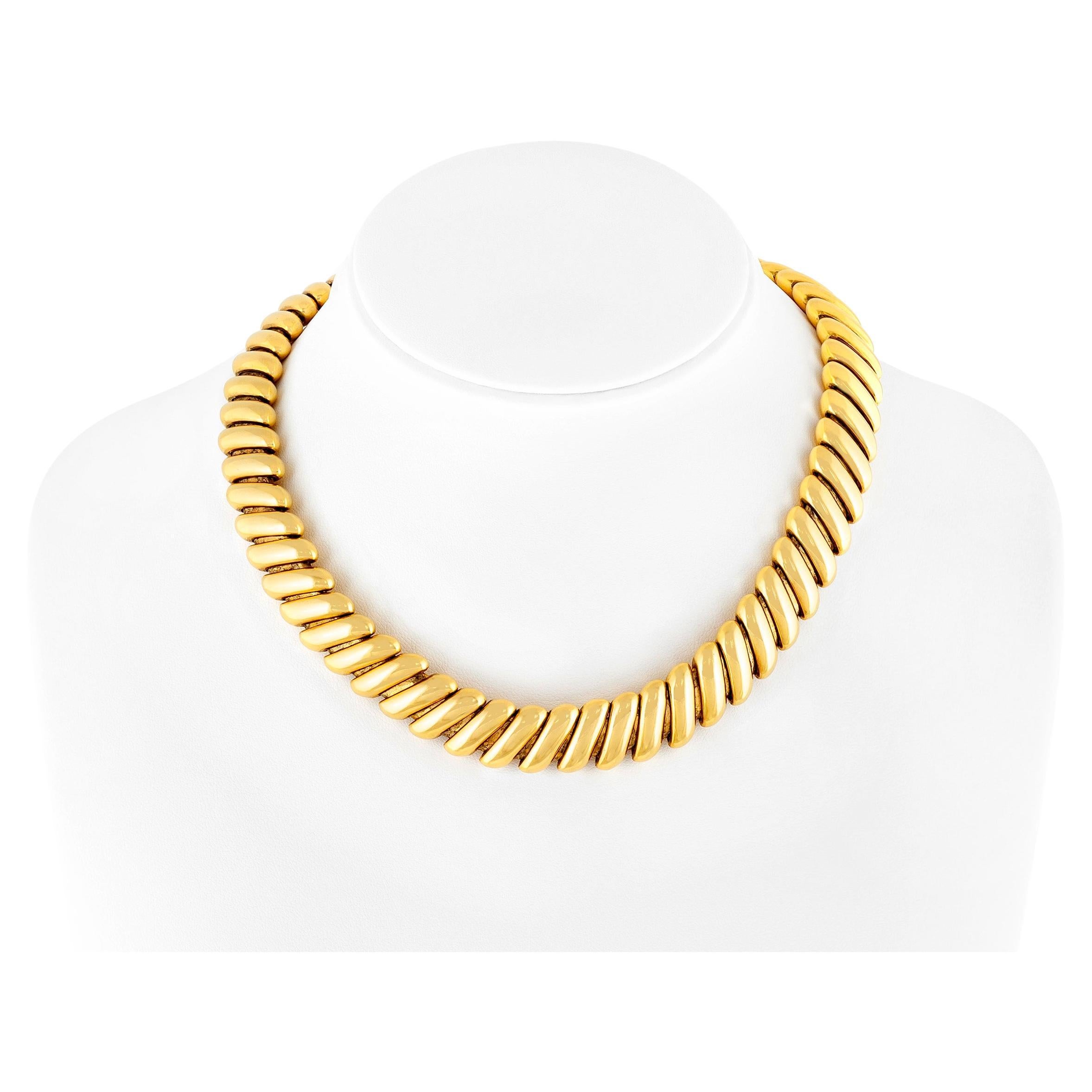 Van Cleef & Arpels Gold Collar Necklace