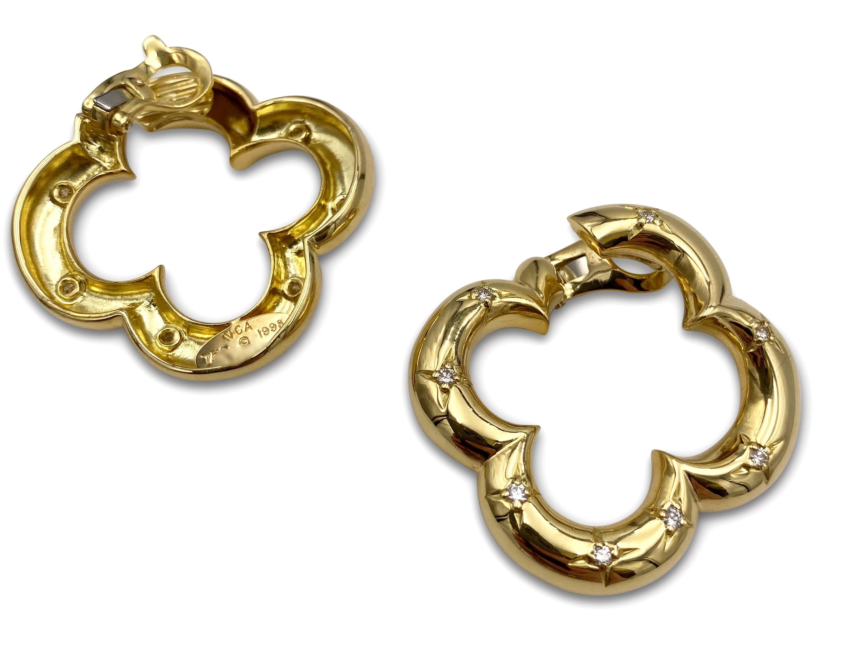 van cleef hoop earrings