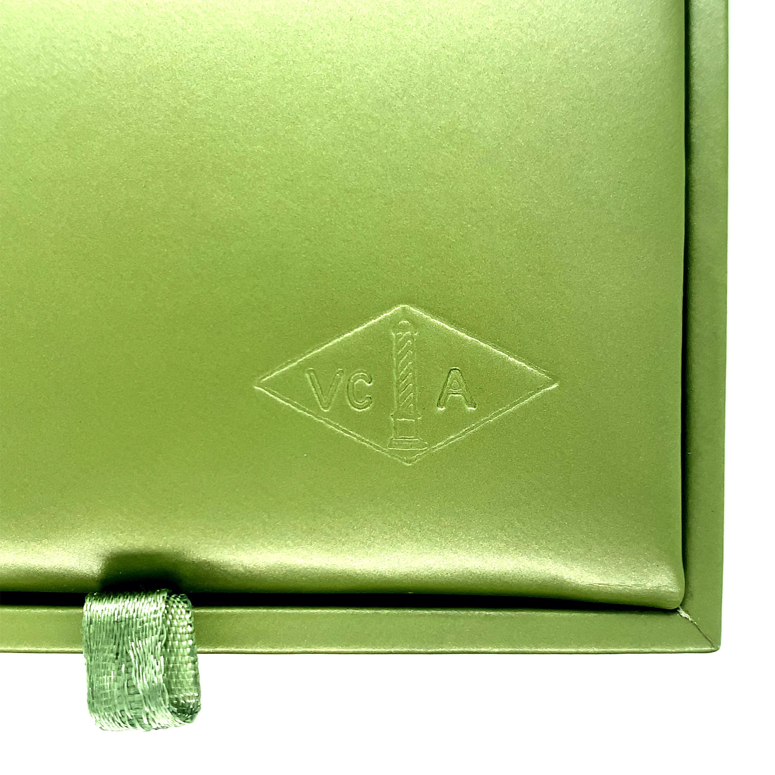 Van Cleef & Arpels Gold-Diamant-Ohrringe Damen