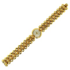 Van Cleef & Arpels Gold Diamond Lady's Wristwatch
