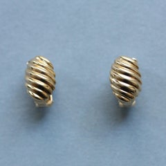Van Cleef & Arpels Gold Ear Clips