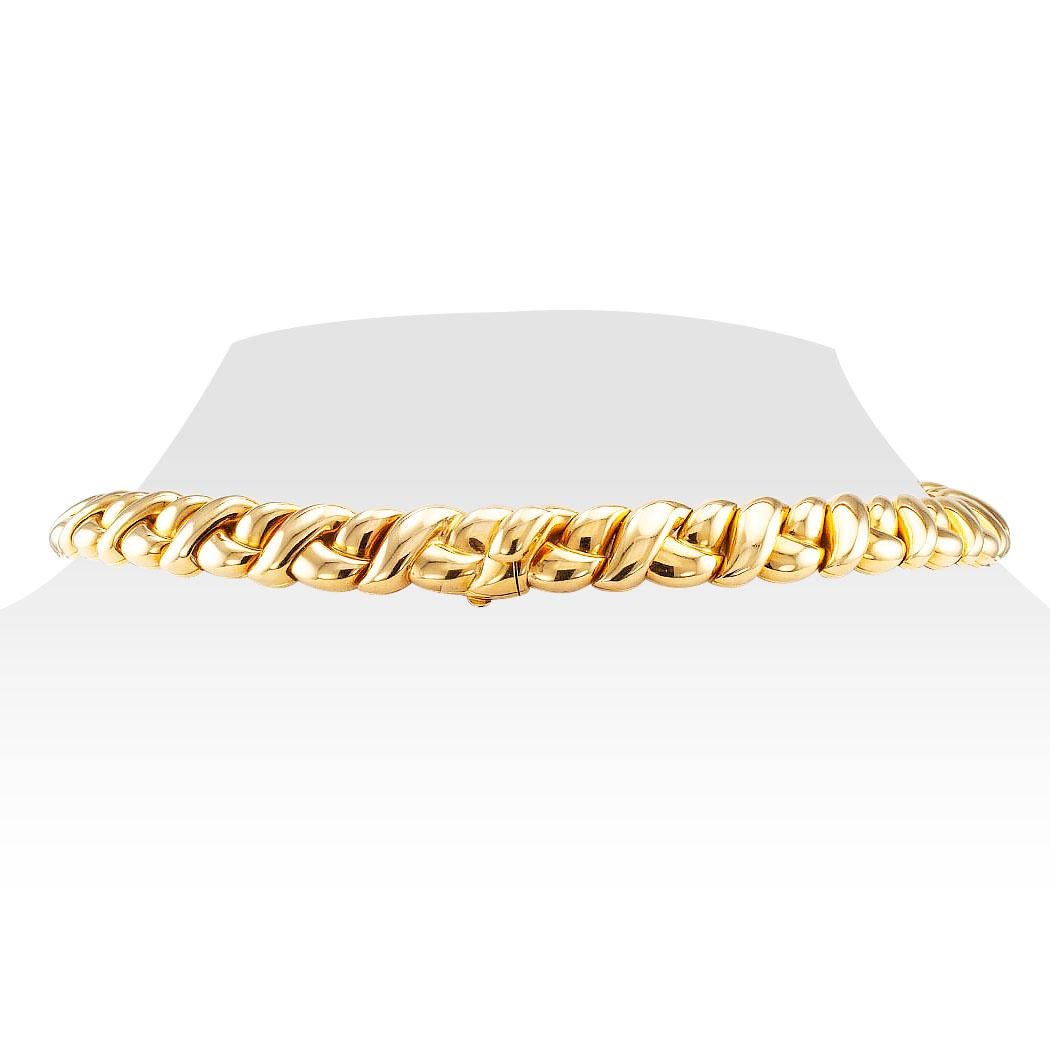 Van Cleef & Arpels Gold Necklace In Good Condition In Los Angeles, CA