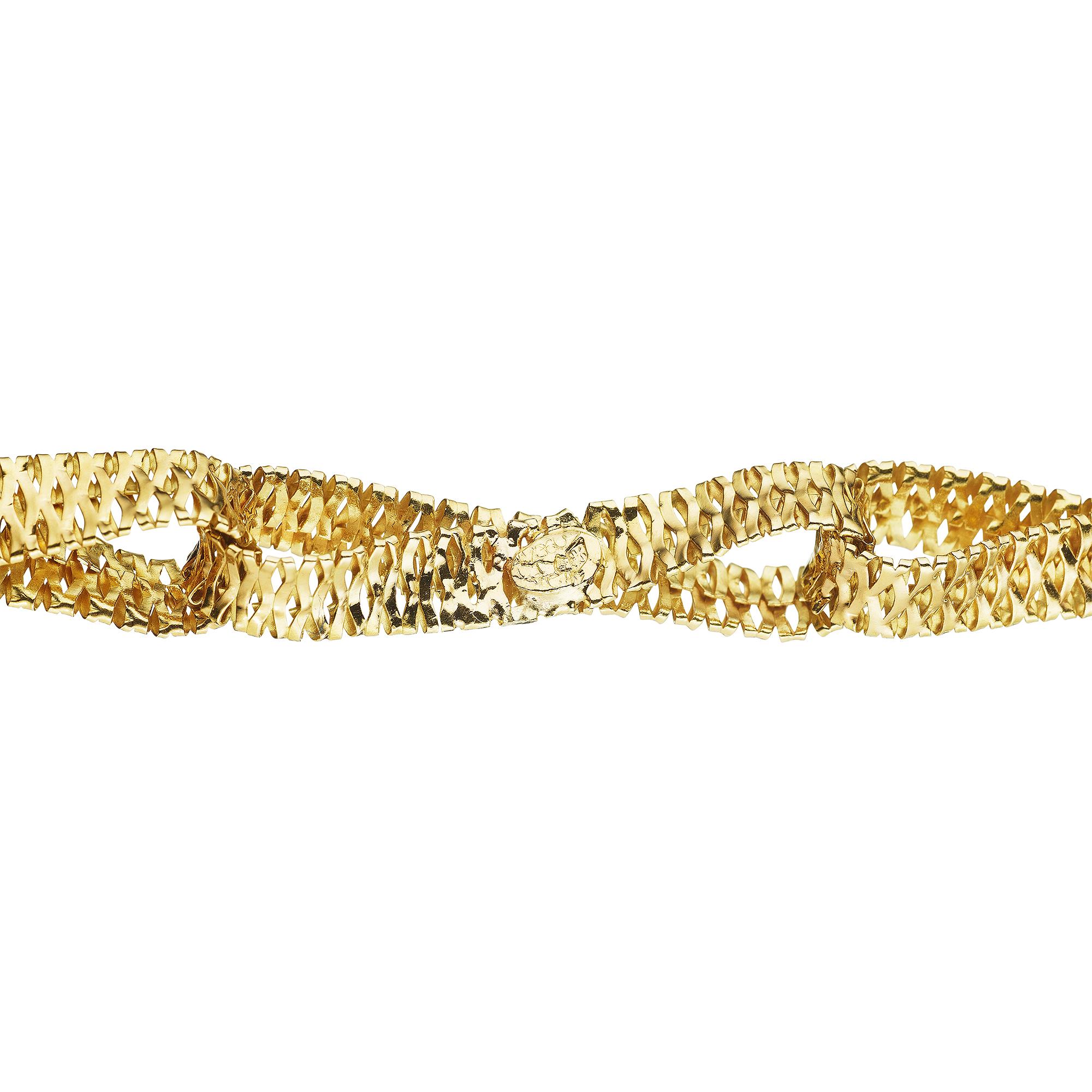 van cleef ribbon necklace