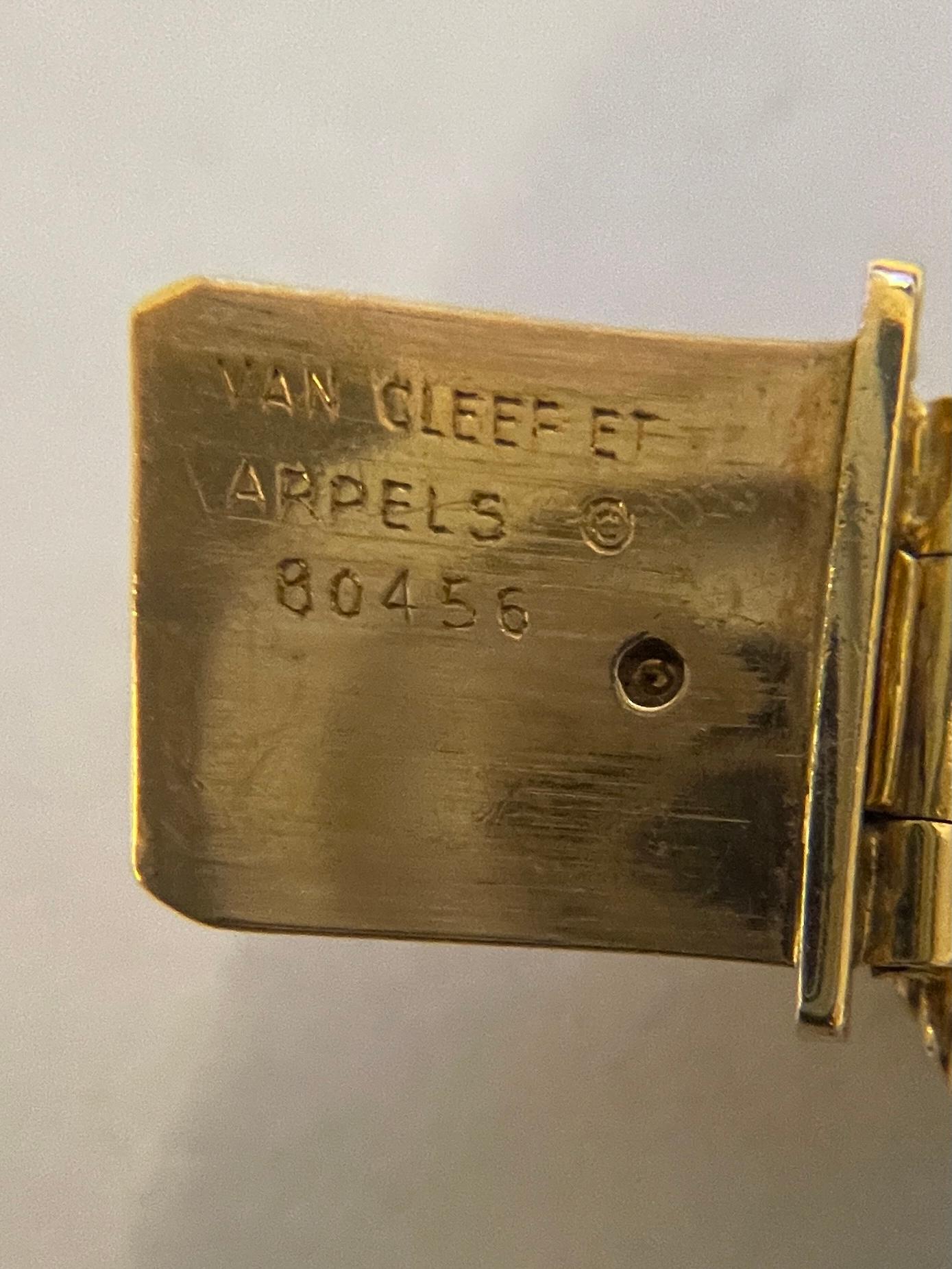 Van Cleef & Arpels Gold Ropetwist Bracelet In Excellent Condition In New York, NY
