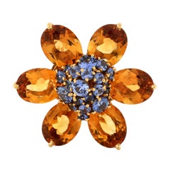 Van Cleef & Arpels Hawaii Pendant Brooch Pendant & Charms 18K Yellow Gold