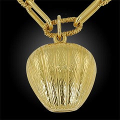 Van Cleef & Arpels Heart Pendant Link Necklace