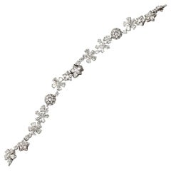 Van Cleef & Arpels High Jewelry Folie des Pres Bracelet 15.17 Carat