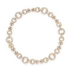 Van Cleef & Arpels, Important Diamond Necklace/Bracelet/Brooch Set