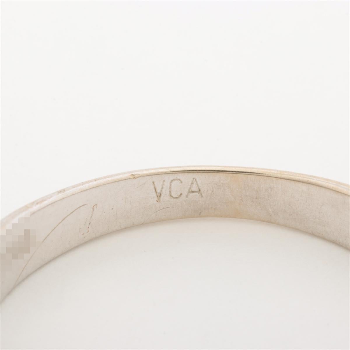Van Cleef & Arpels Anello Infini Signature in oro bianco in vendita 1