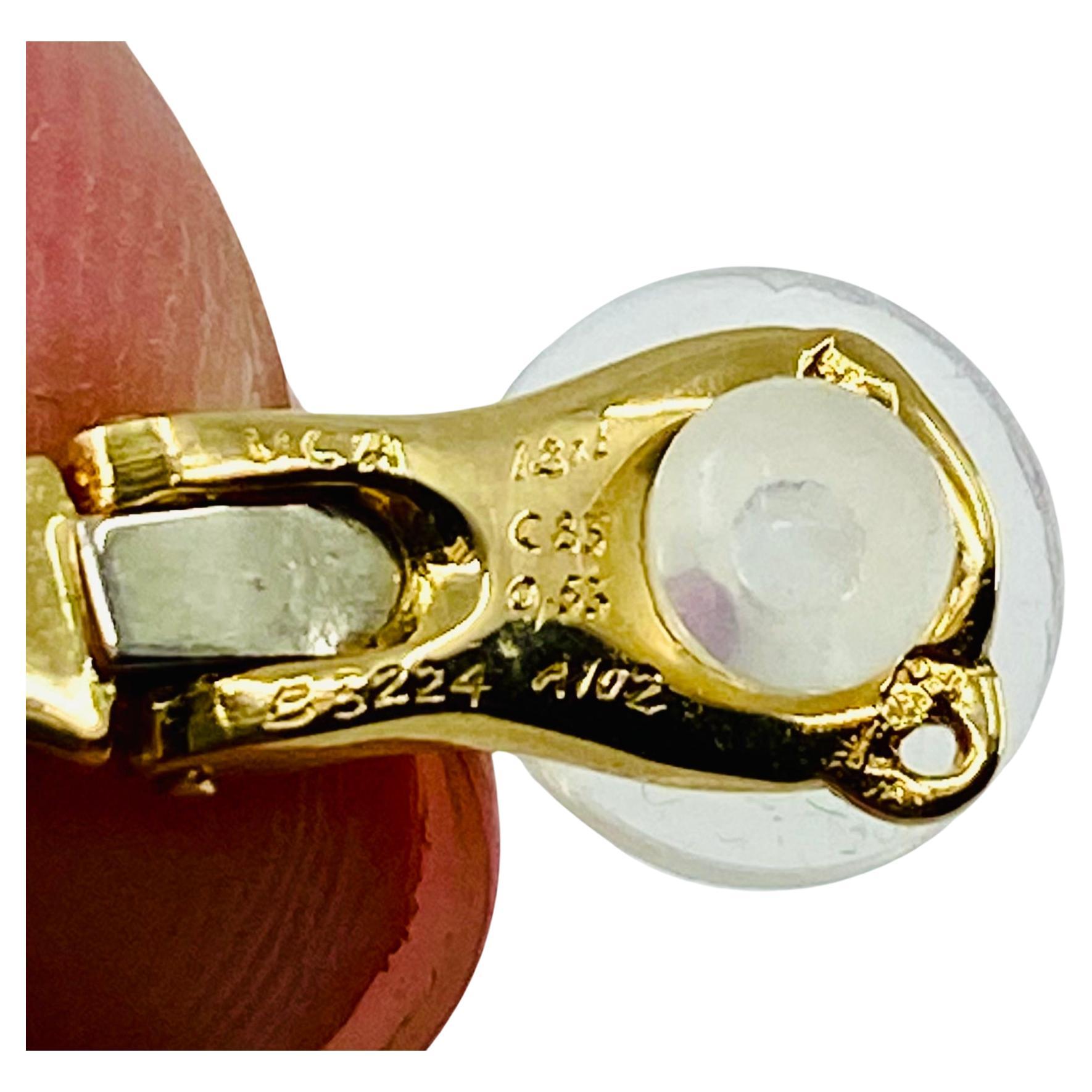 Van Cleef & Arpels Interchangeable Earrings 18k Gold 5