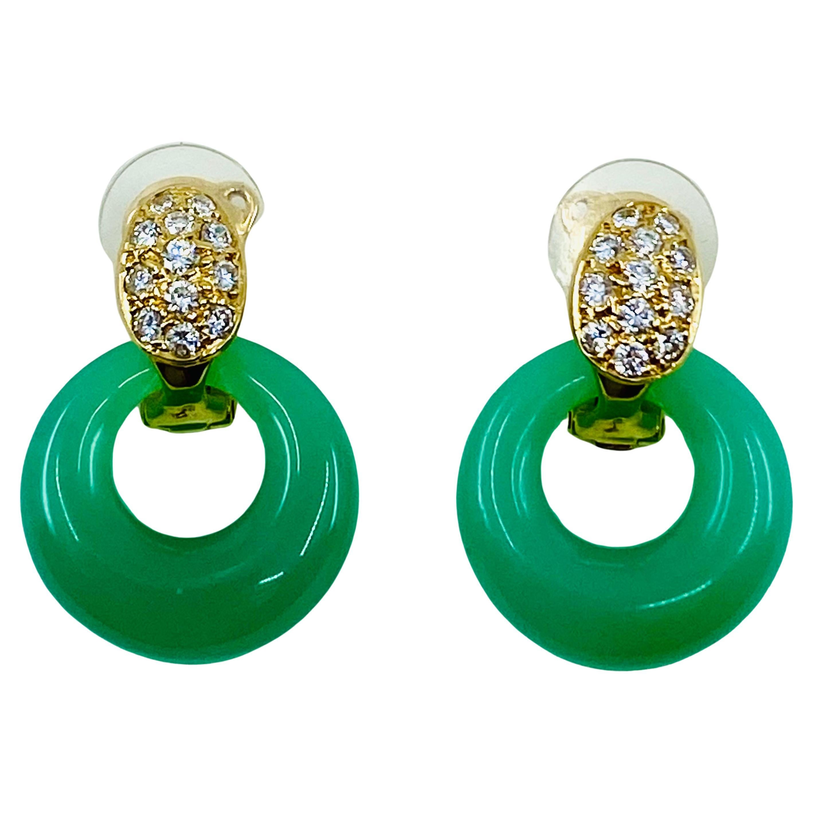 Van Cleef & Arpels Interchangeable Earrings 18k Gold 1