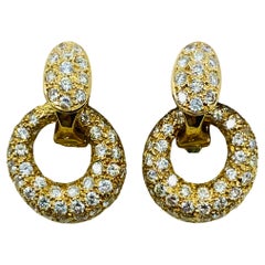 Van Cleef & Arpels Interchangeable Earrings 18k Gold