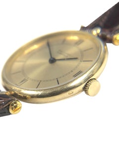 Van Cleef & Arpels La Collection Yellow Gold Mechanical Wristwatch