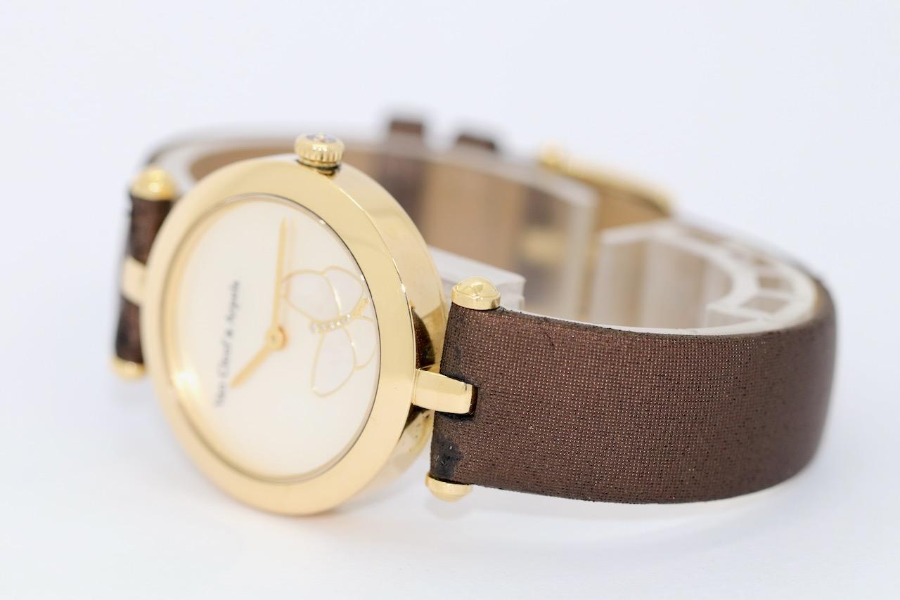 Women's Van Cleef & Arpels Ladies Wristwatch, Lady Arpels Papillon, 18K Gold, Butterfly For Sale