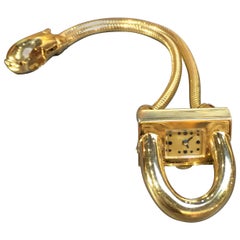 Van Cleef & Arpels Ladies Yellow Gold Cadenas Wristwatch, 1940s