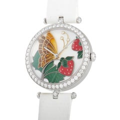 Van Cleef & Arpels Lady Arpels Papillon Rouge Gourmand Diamond Watch HH42804