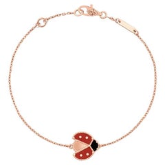 Van Cleef & Arpels "Spring" Ladybug bracelet in 18k Rose Gold 