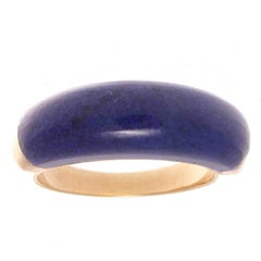 Van Cleef & Arpels Lapis Gold Ring