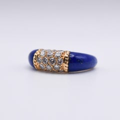 Van Cleef & Arpels Lapis Lazuli and Diamond ‘Philippine’ Ring