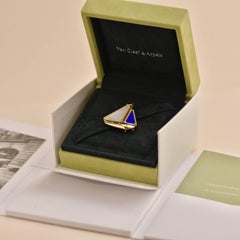 Van Cleef & Arpels Lapis Lazuli Mother of pearl Lucky Summer Boat clip