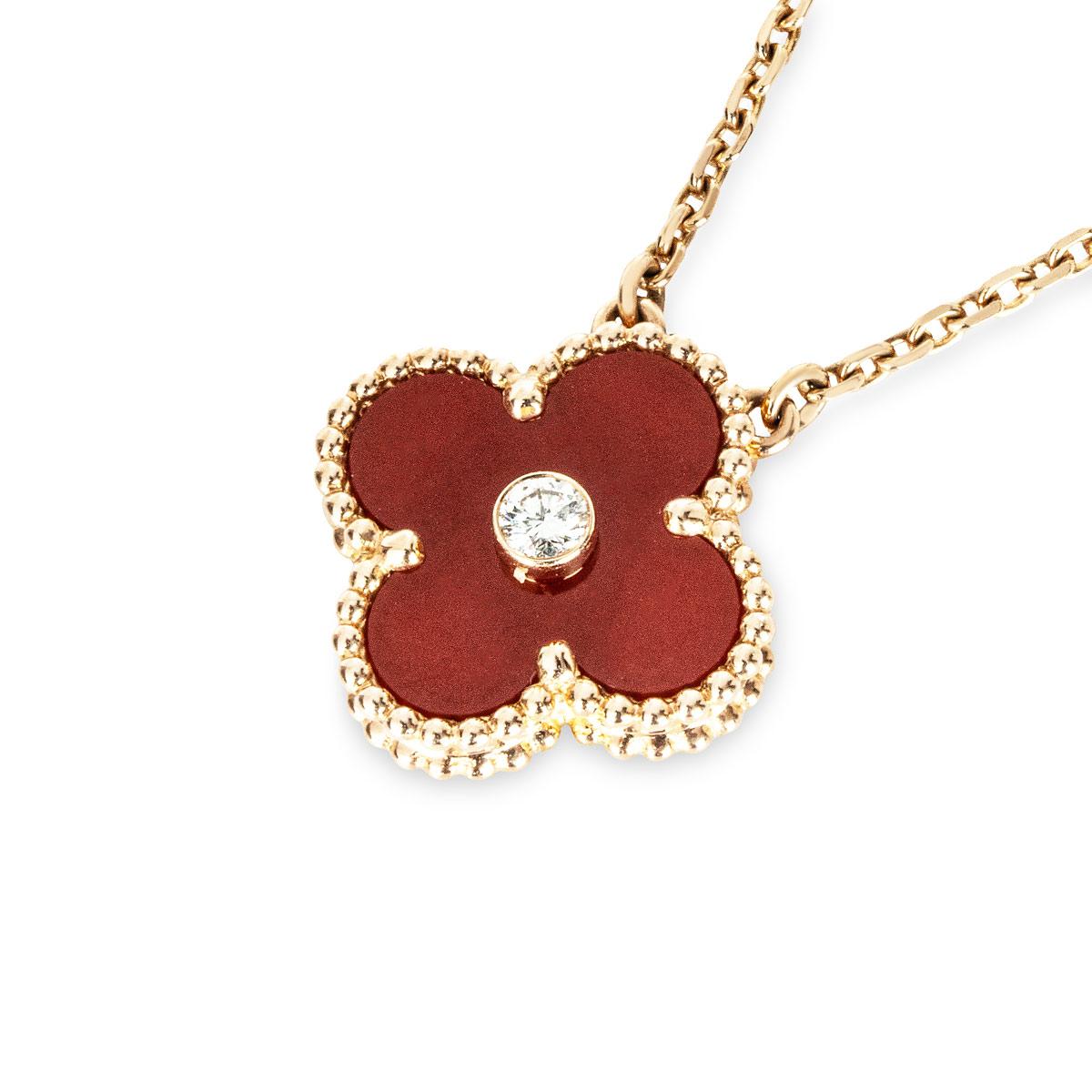 van cleef christmas pendant