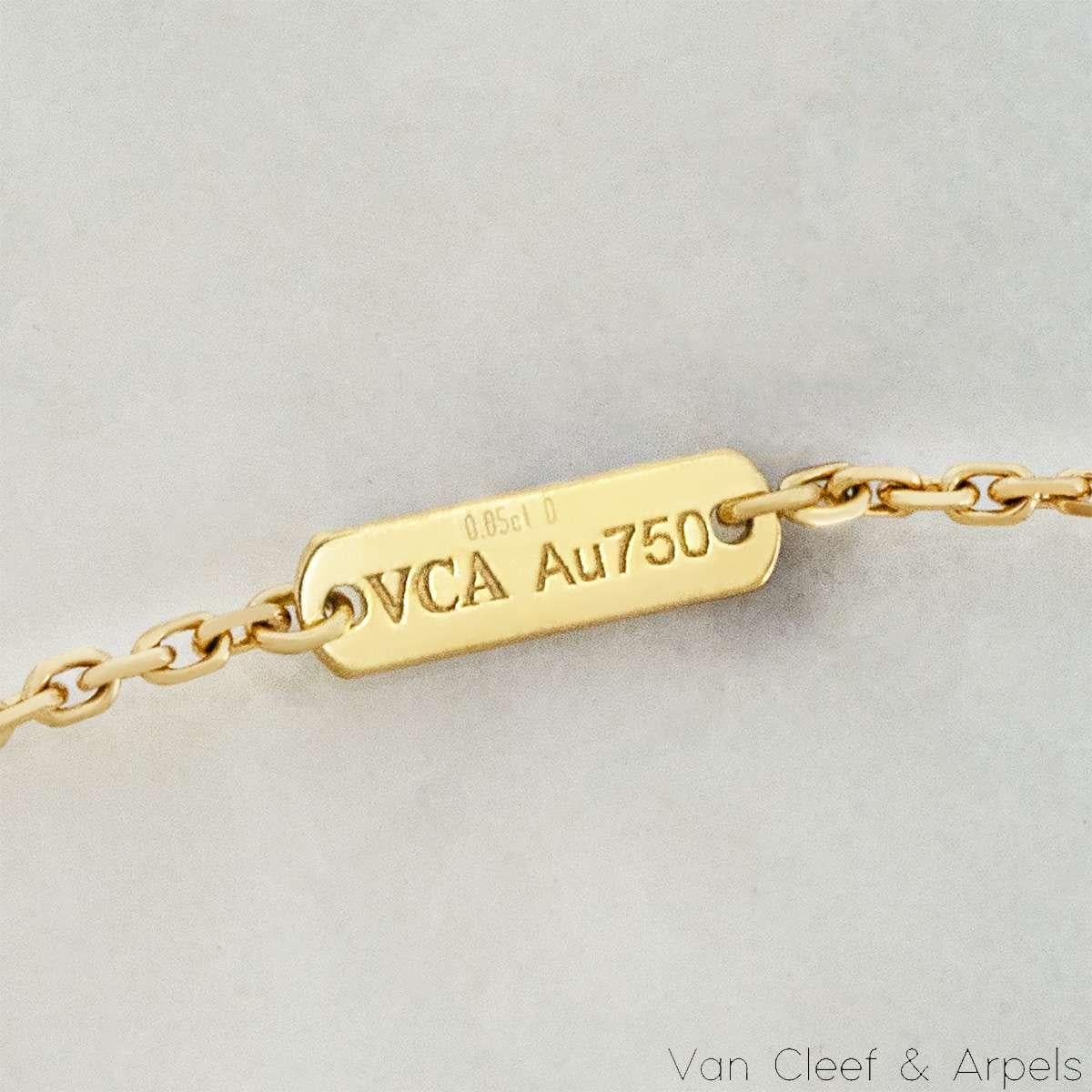Van Cleef & Arpels Limited Edition 2018 Perlmutt Vintage Alhambra Holiday Damen im Angebot