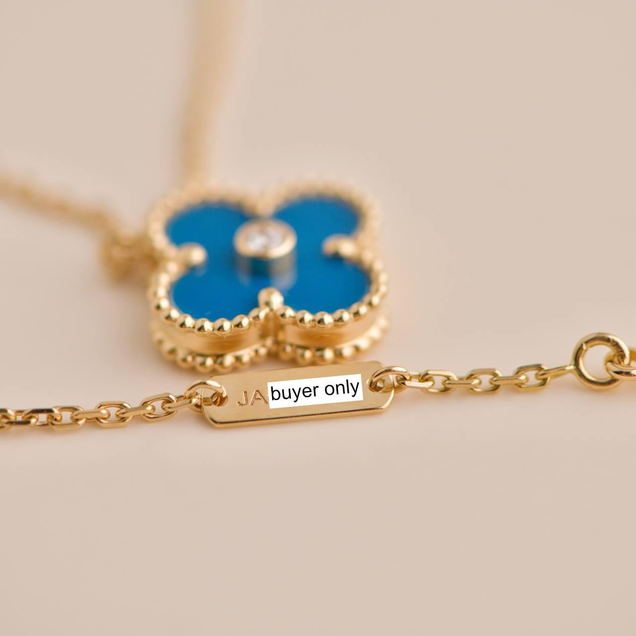 Van Cleef & Arpels Limitierte Auflage Diamant Celestial Blue Sevres Porzellan Holid, Celestial im Angebot 3
