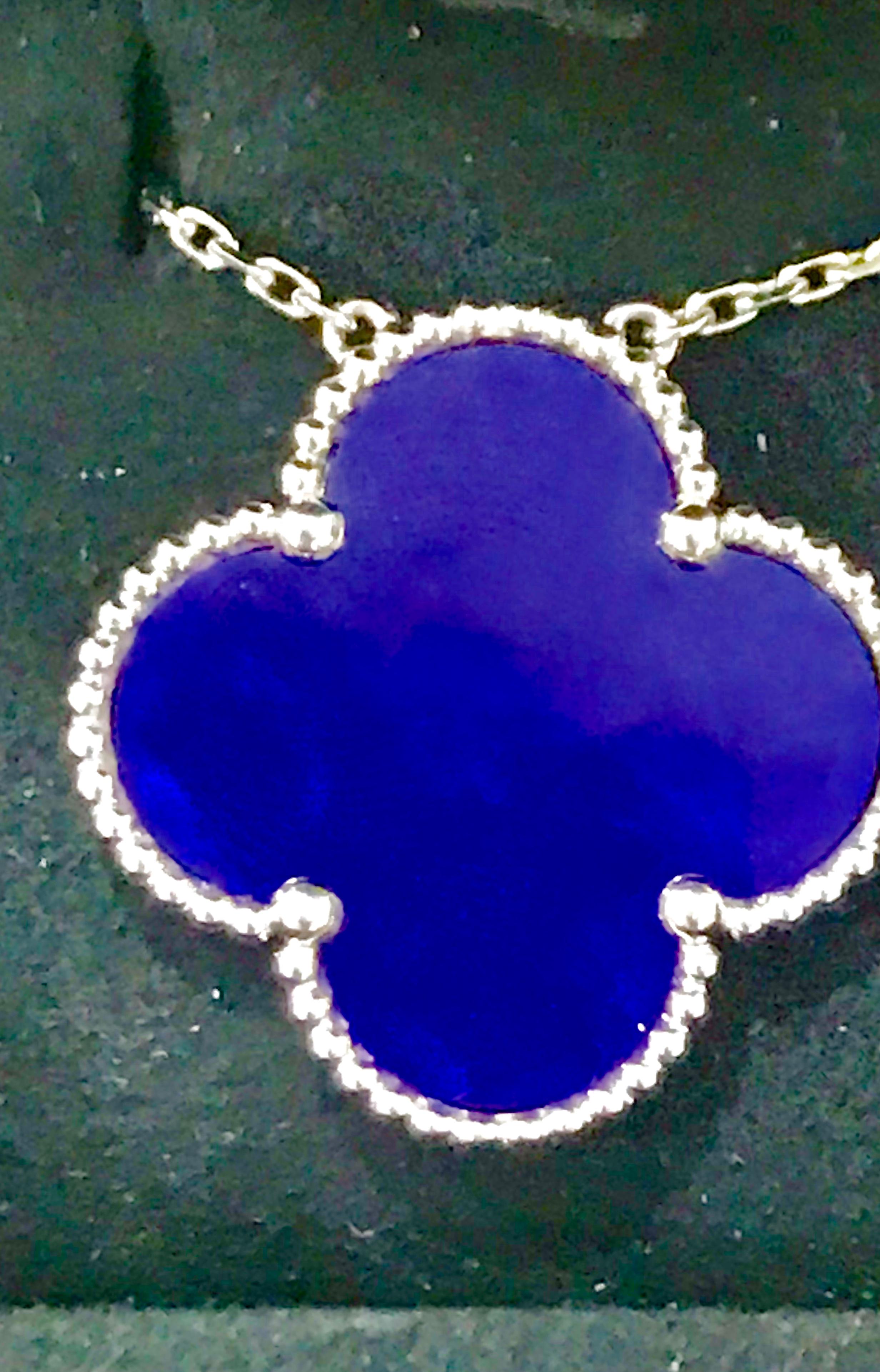 large alhambra necklace