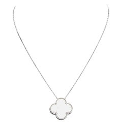 Van Cleef & Arpels Limited Edition Magic Alhambra Pendant and Necklace
