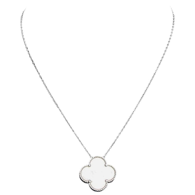 Van Cleef and Arpels Limited Edition Magic Alhambra Pendant and ...
