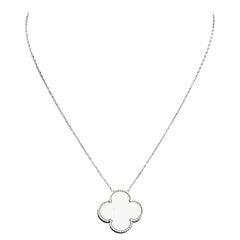 Van Cleef 
Arpels Limited Edition Magic Alhambra Pendant and Necklace Large