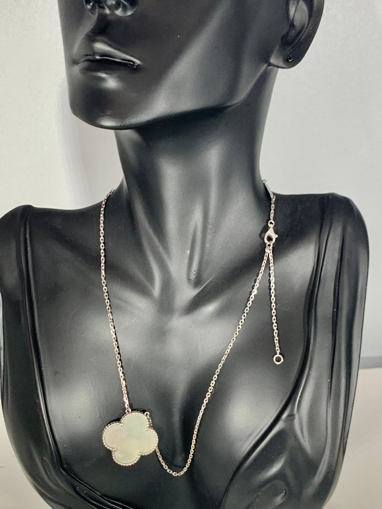 Van Cleef and Arpels Limited Edition Magic Alhambra Pendant Large