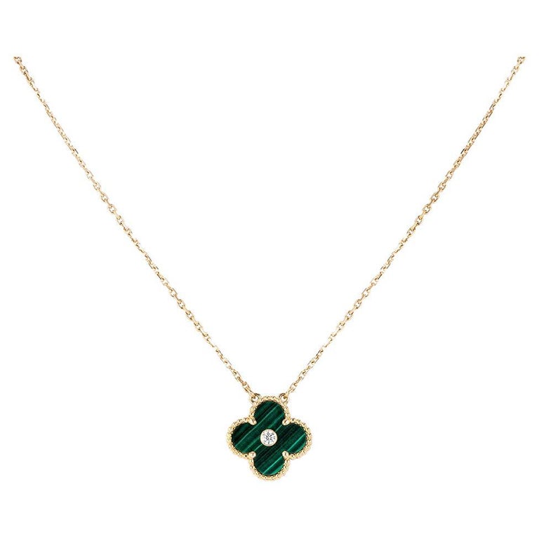 Gold Van Cleef Necklace • Van Cleef Clover Necklace • Gift For Her