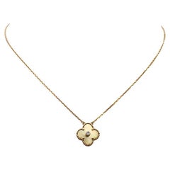 Van Cleef & Arpels Limited Edition Vintage Alhambra Pendant Necklace 